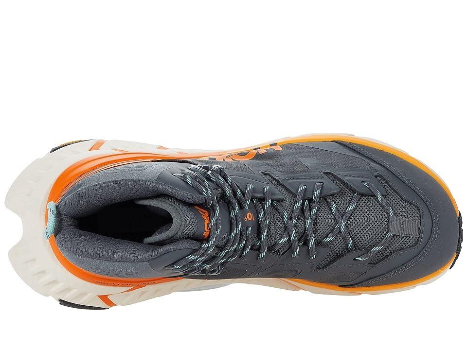 Hoka Men's Tennine Hike GORE-TEX(r) (Castlerock/Persimmon Orange) Men's Shoes Product Image