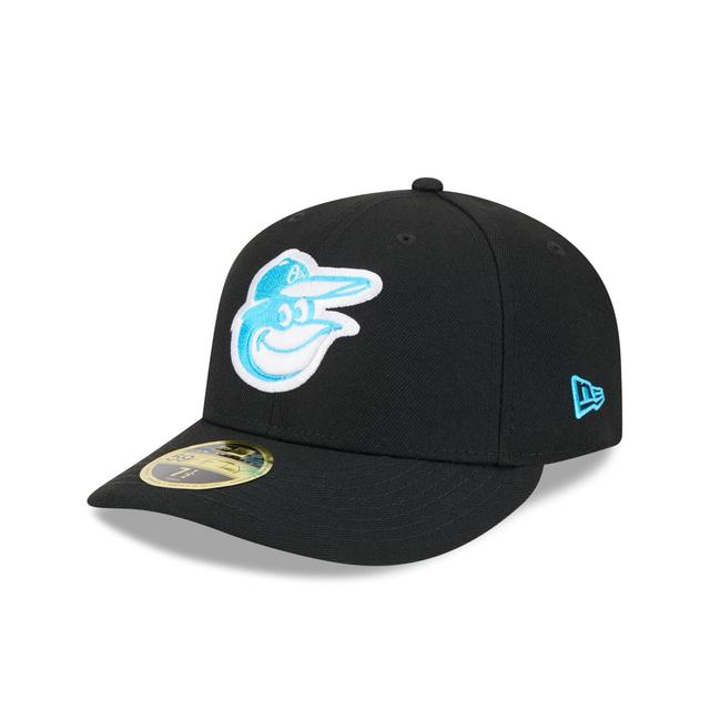 Baltimore Orioles Father's Day 2024 Low Profile 59FIFTY Fitted Hat Male Product Image