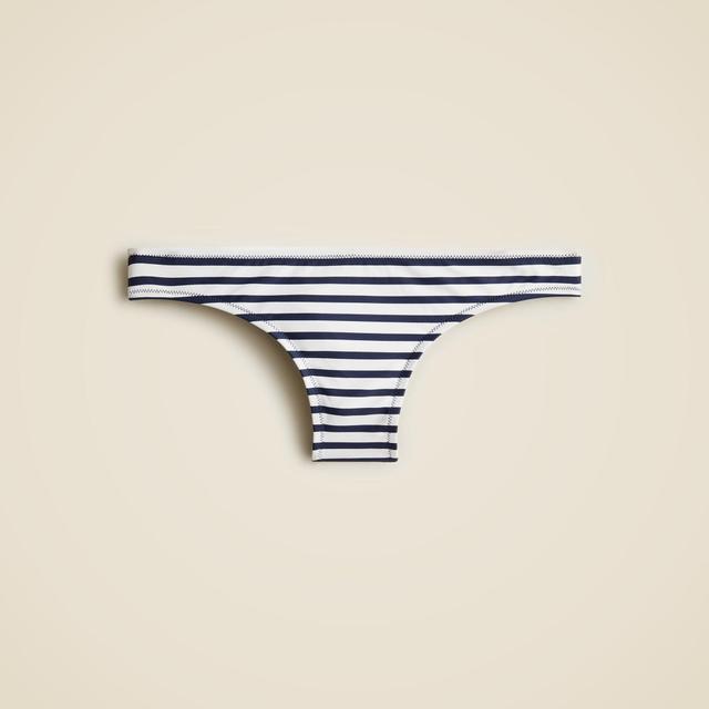 Hipster full-coverage bikini bottom in stripe Product Image