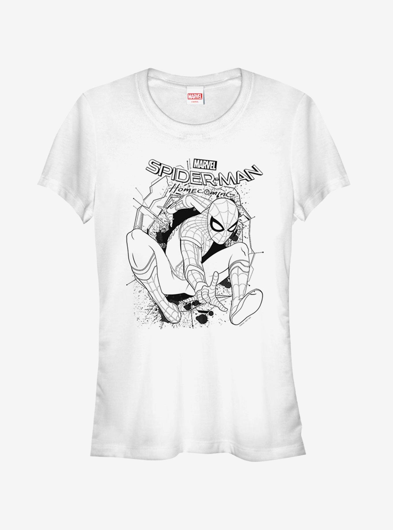 Marvel Spider-Man Homecoming Crash Girls T-Shirt Product Image