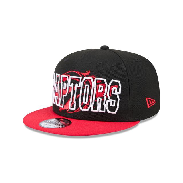 Toronto Raptors Splatter 9FIFTY Snapback Hat Male Product Image