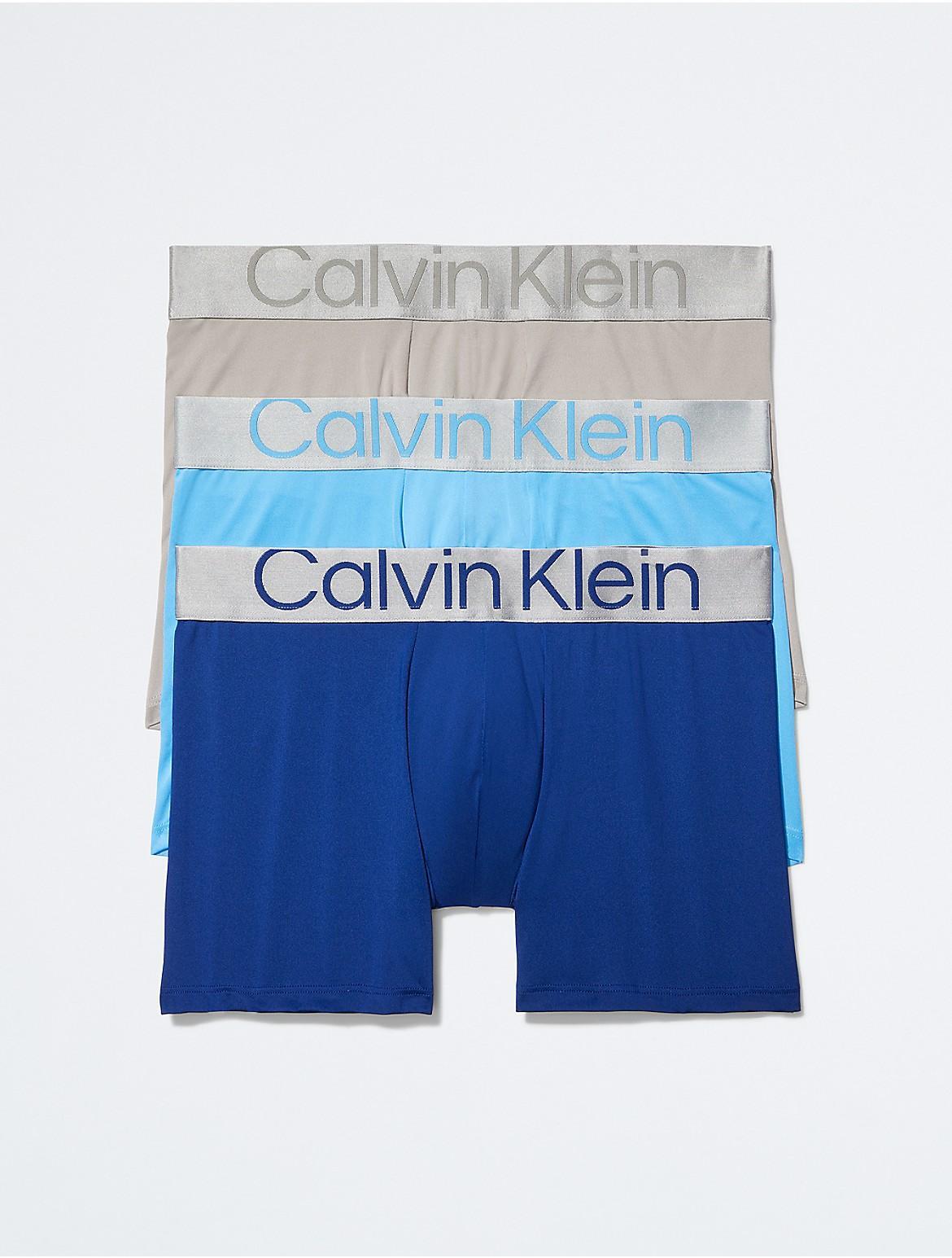 Calvin Klein Mens Reconsidered Steel 3-Pack Stretch Boxer Briefs Product Image