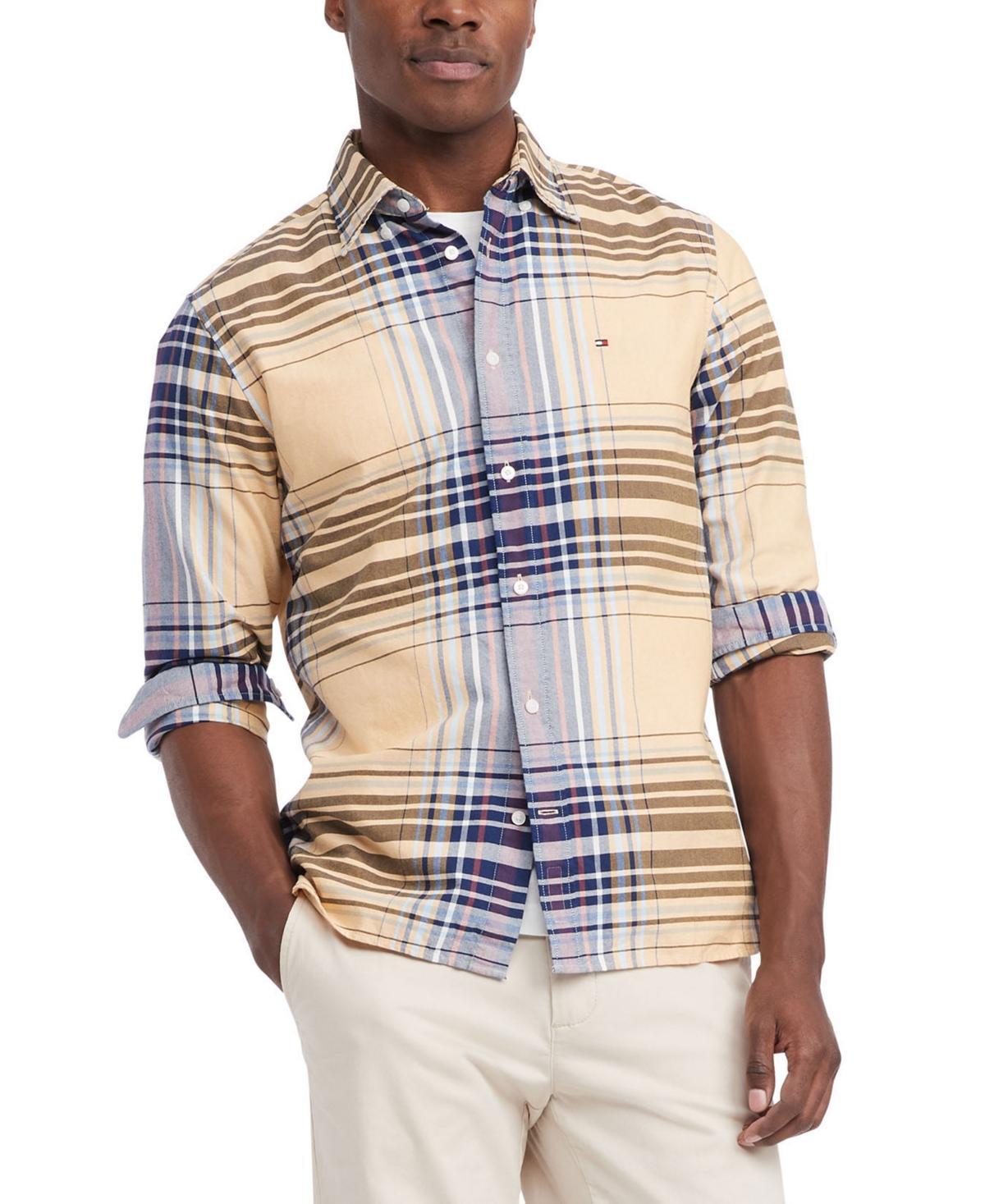 Men's Oxford Check Shirt Product Image