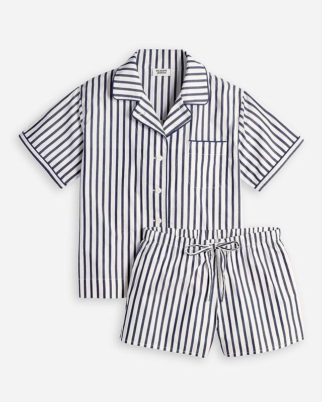 Sleepy Jones women's Corita pajama set in Breton stripe Product Image