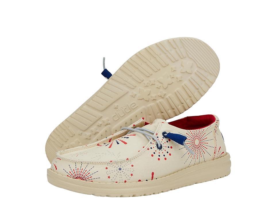 Hey Dude Wendy Fireworks Women's Shoes Product Image