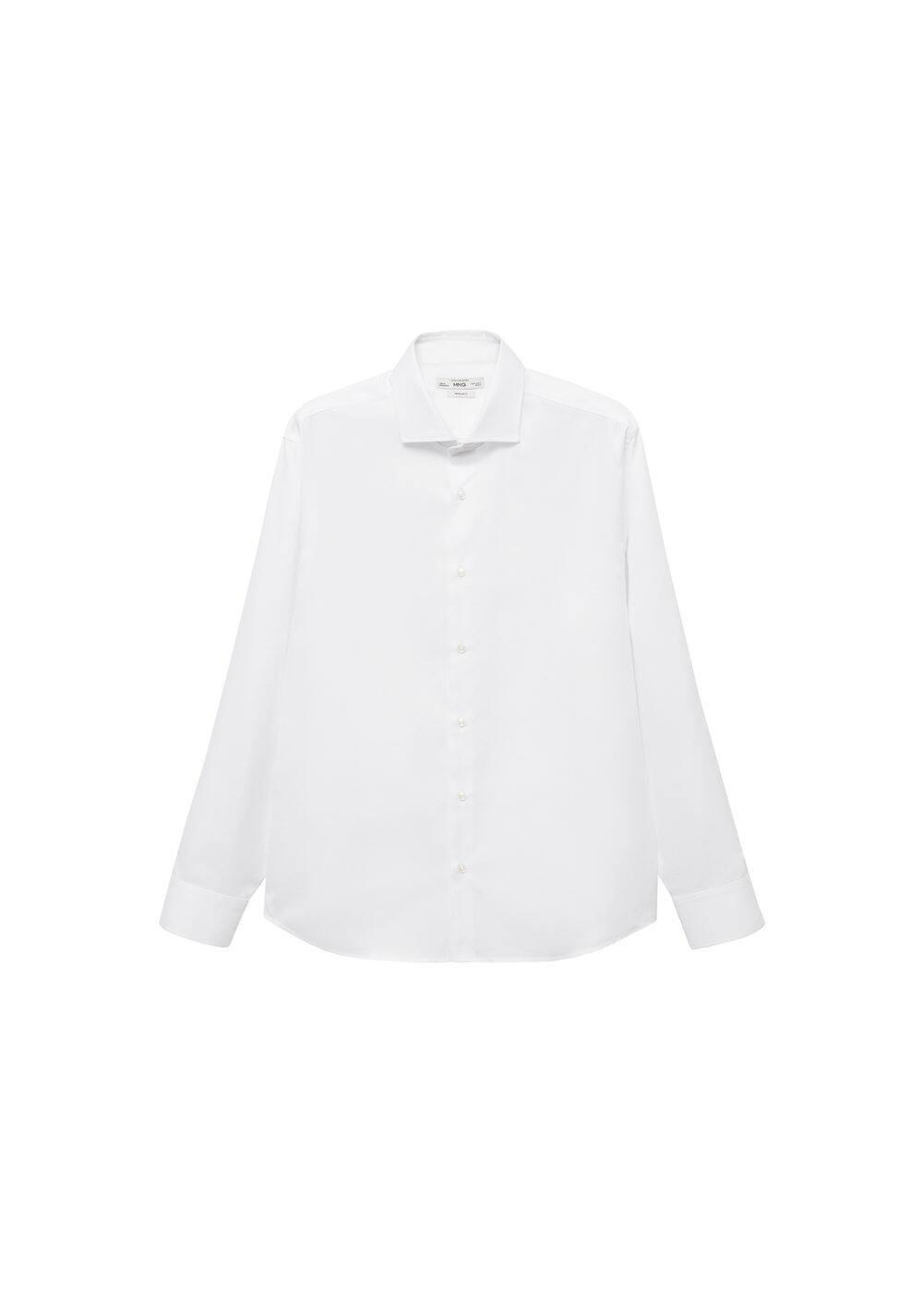 Mango Mens Structured Dress Shirt Product Image