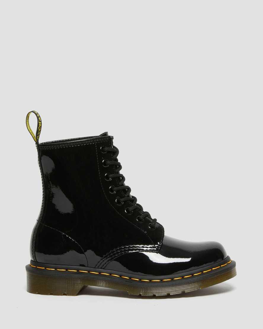 1460 Womens Patent Leather Lace Up Boots Product Image