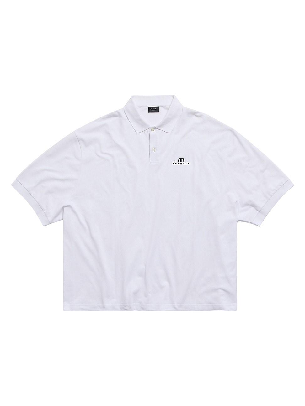 Mens Bb Classic Balenciaga Polo Shirt Oversized Product Image