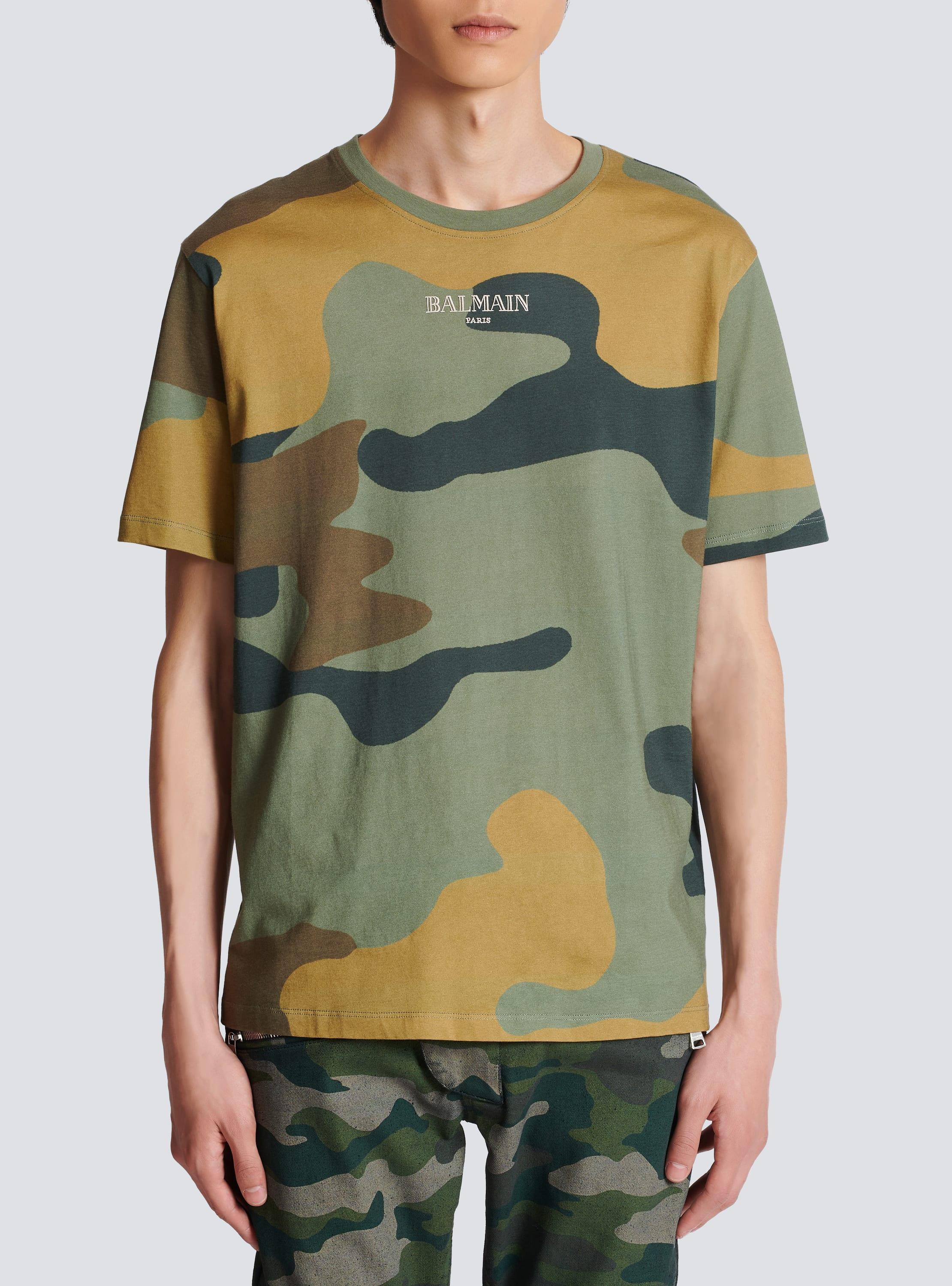 Camouflage Vintage Balmain T-shirt Product Image