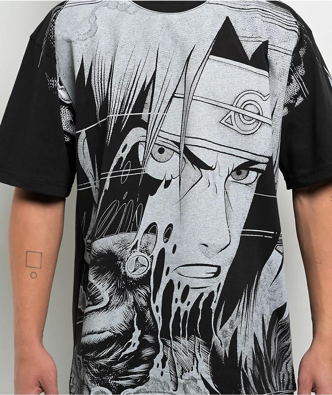 Primitive x Naruto Shippuden Clones Black T-Shirt Product Image