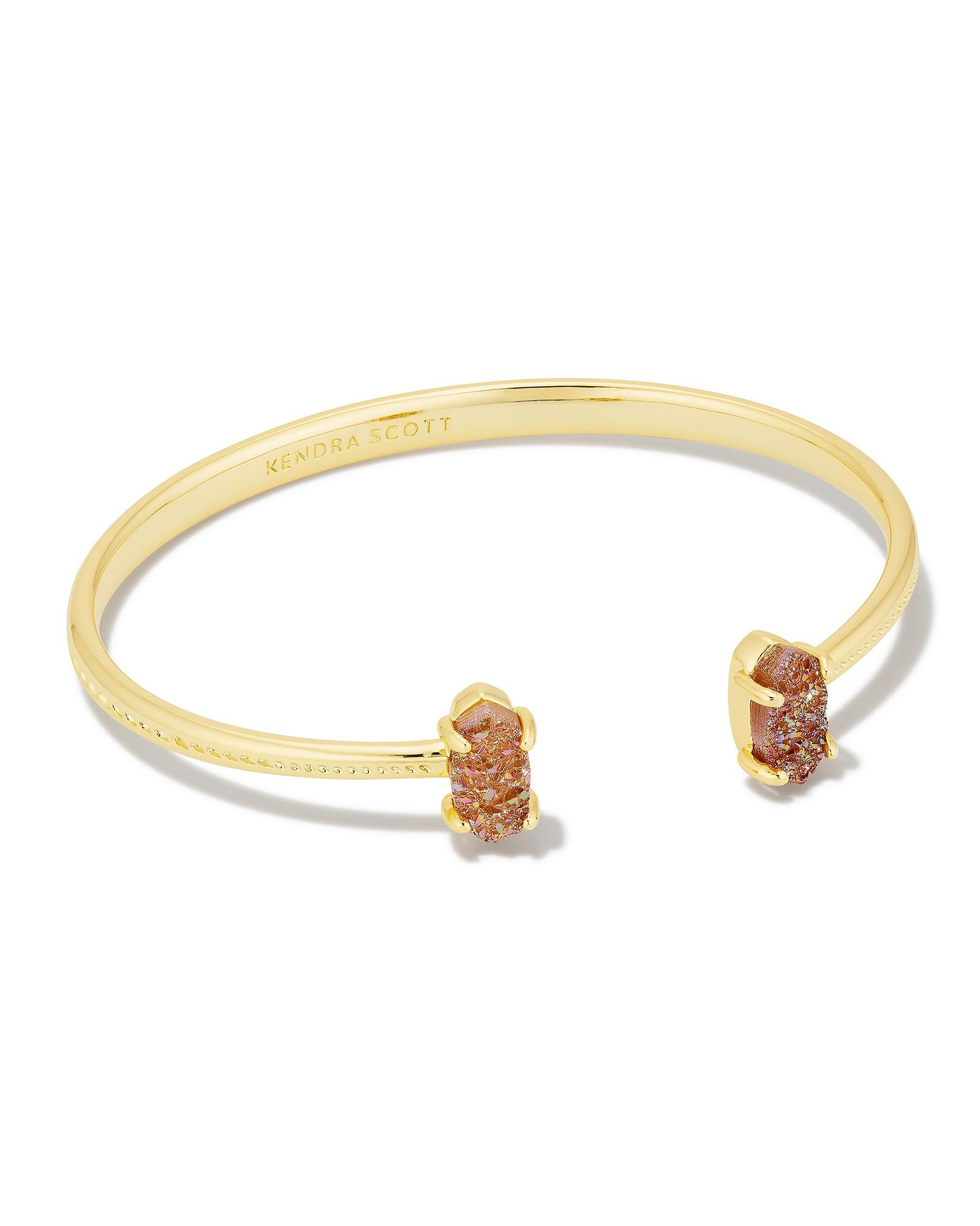 Kendra Scott 14k Gold-Plate Stone Cuff Bangle Bracelet Product Image