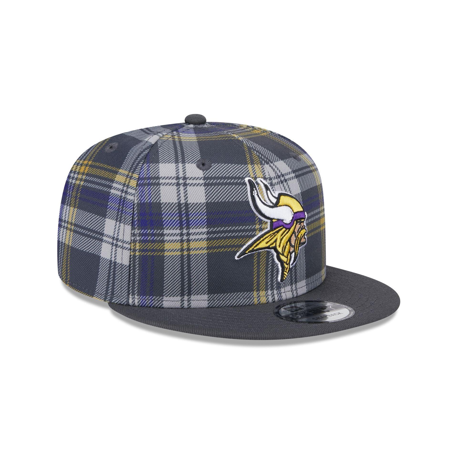 Minnesota Vikings 2024 Sideline Statement Gray 9FIFTY Snapback Hat Male Product Image