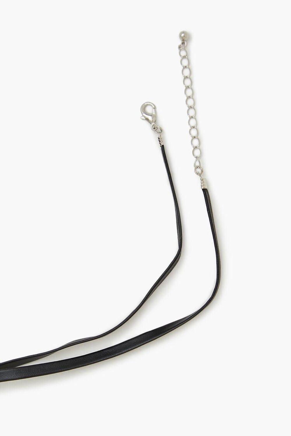 Faux Leather Cord O-Ring Necklace | Forever 21 Product Image