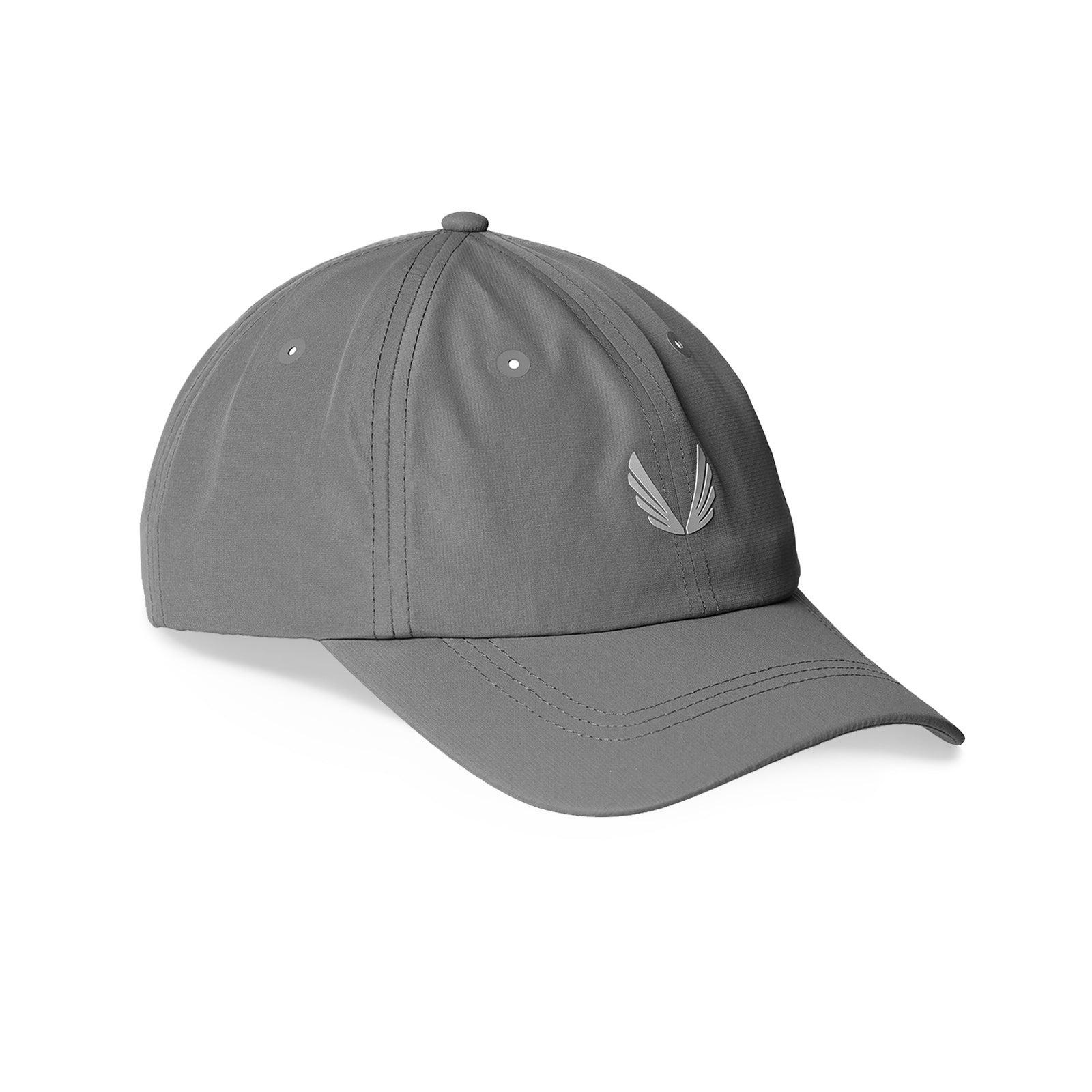 0816. Hybrid Sport Cap - Grey/Grey "Wings" Product Image