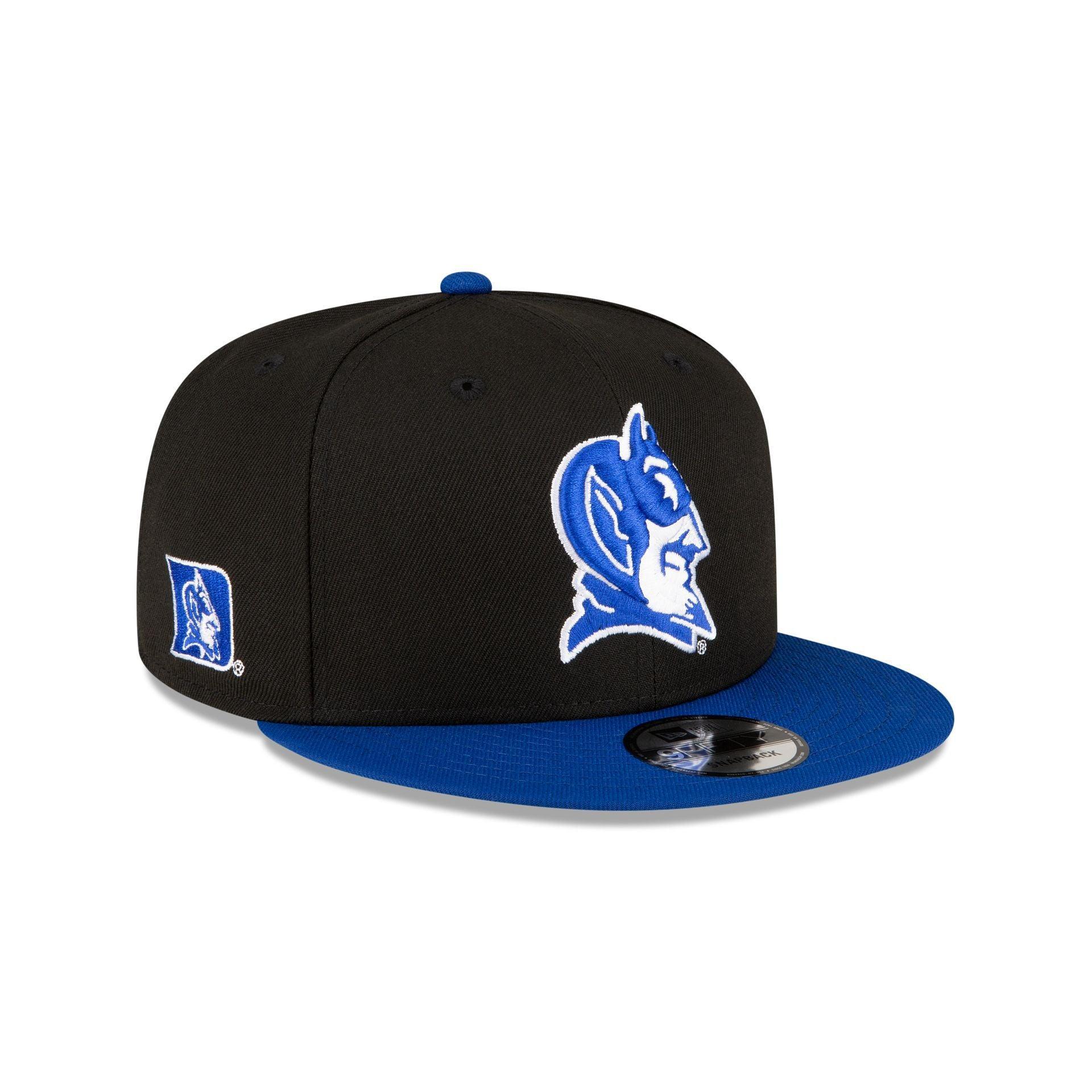 Duke Blue Devils Black 9FIFTY Snapback Hat Male Product Image