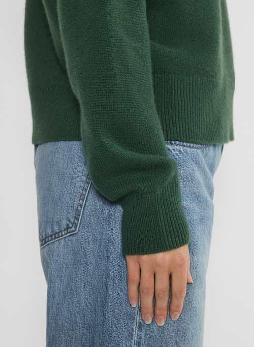 cashmere relaxed turtleneck sweater Product Image