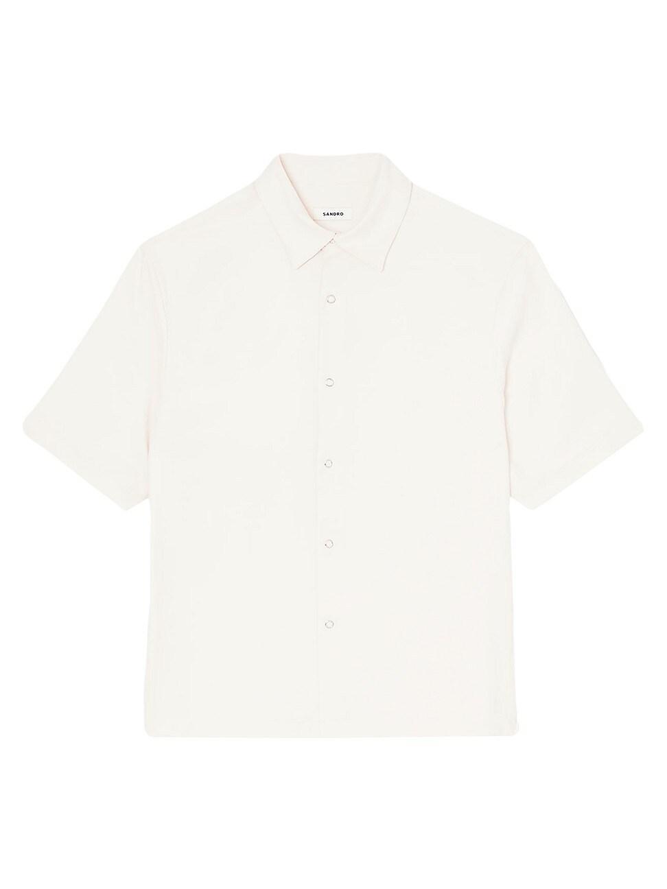 Mens Button Front Shirt Product Image