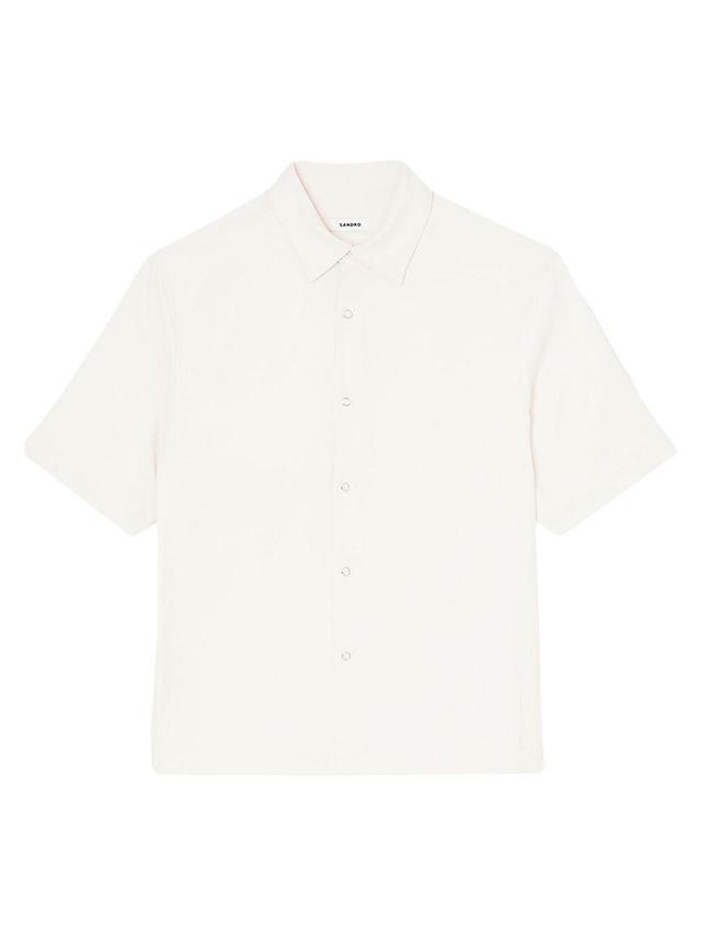 Mens Button Front Shirt Product Image