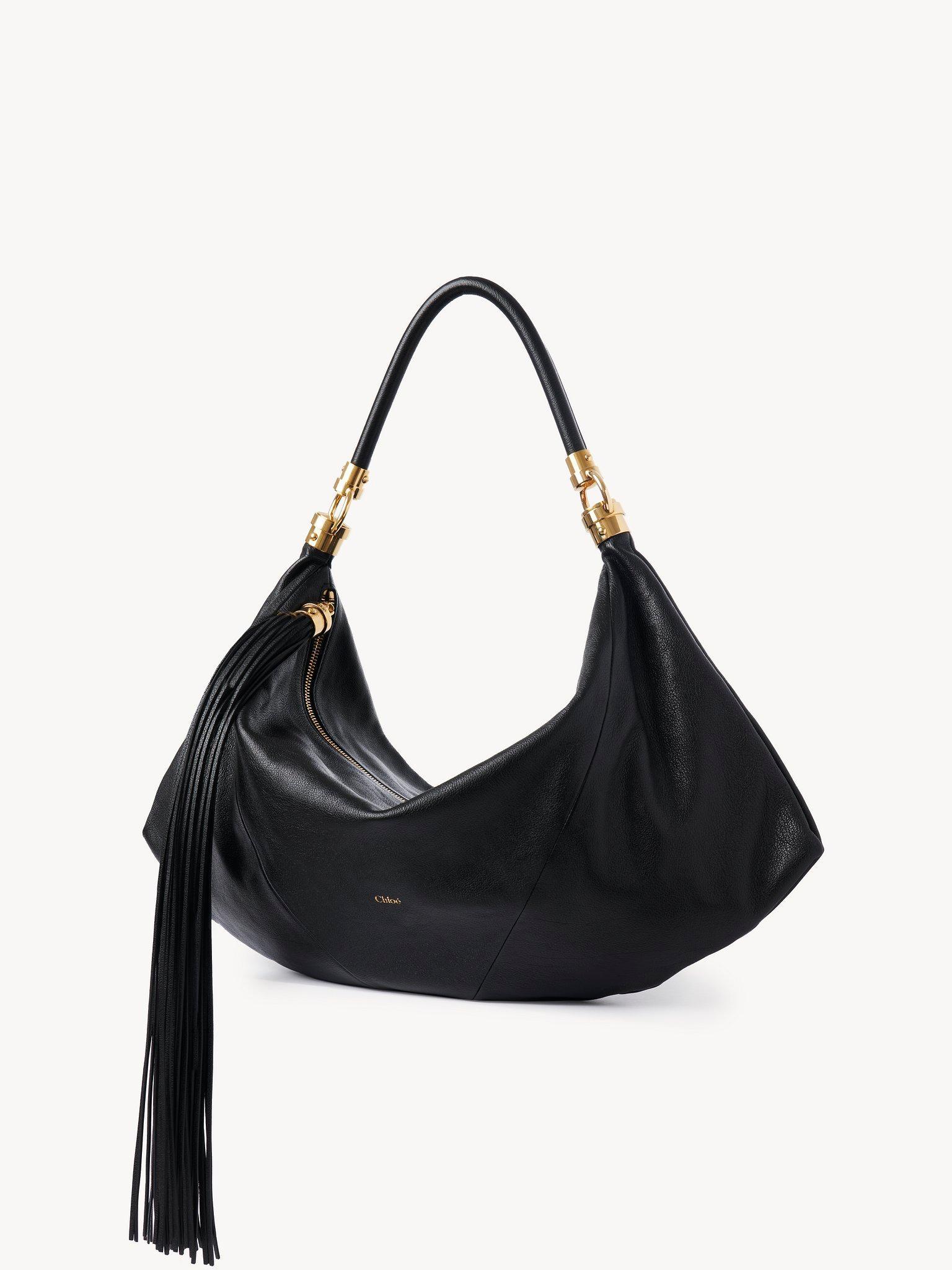 Chloé Foulard shoulder bag in grained leather Product Image