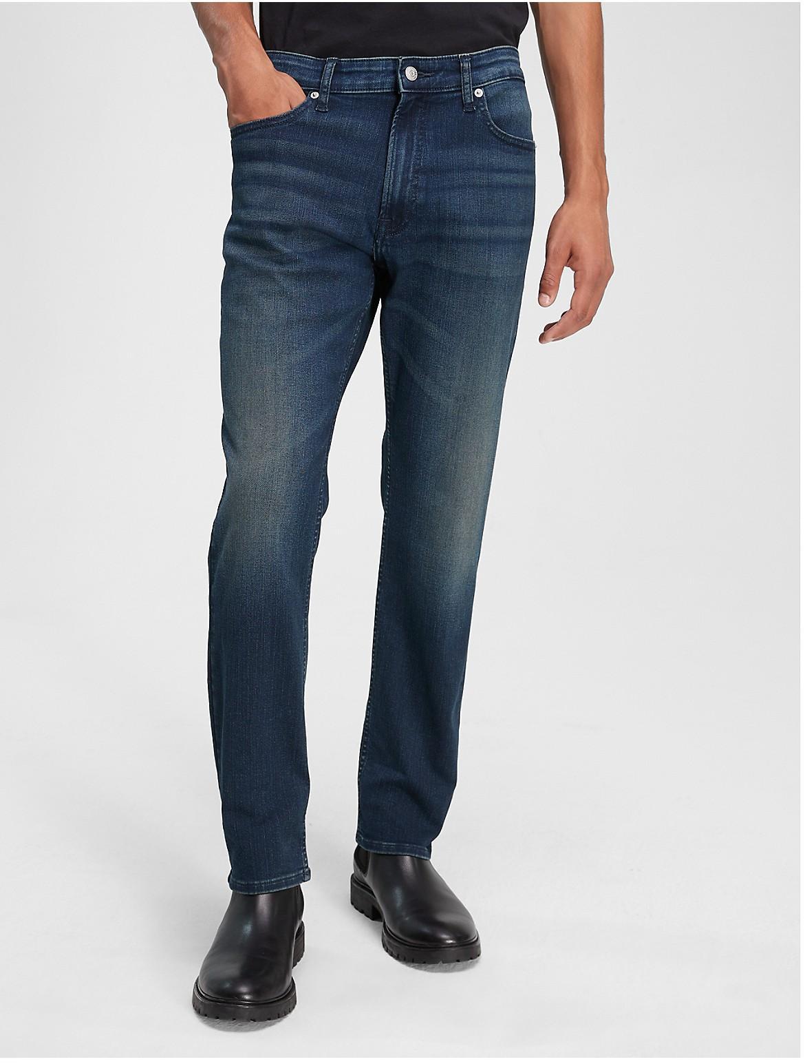 Calvin Klein Mens Slim Fit Jean - Blue - 40W x 32L Product Image