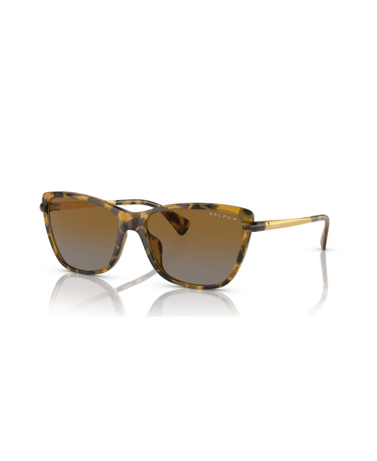 Ralph by Ralph Lauren Womens Polarized Sunglasses, Gradient RA5308U Product Image