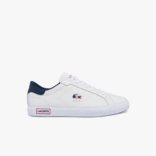 Men's Powercourt Leather Tricolour Trainers Product Image