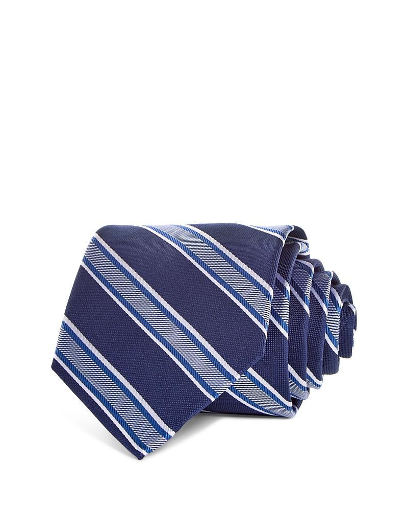 The Mens Store at Bloomingdales Striped Silk Classic Tie - 100% Exclusive Product Image