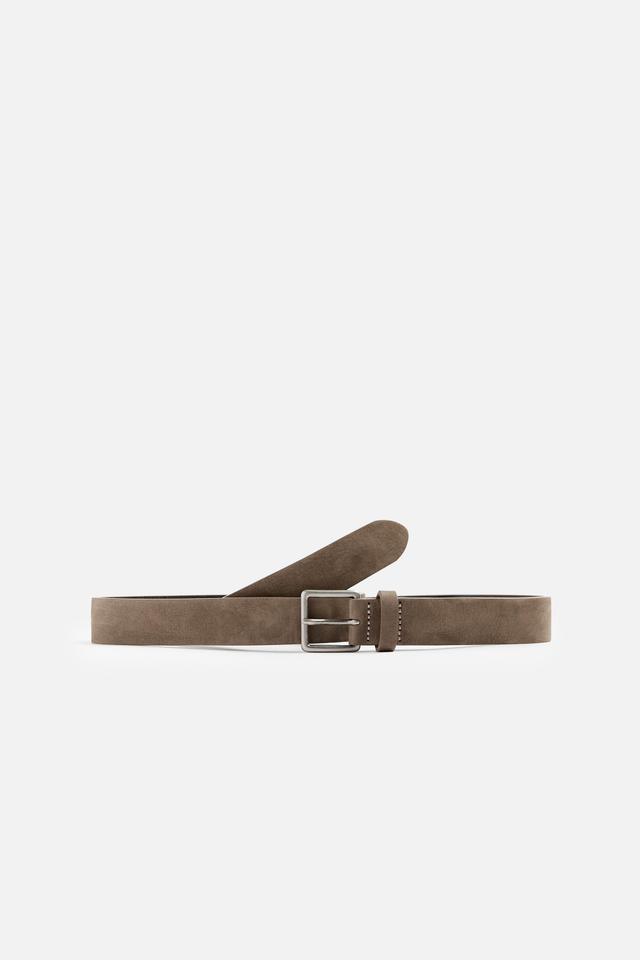 NUBUCK LEATHER BELT Product Image