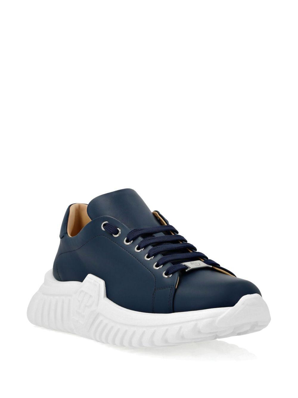 Supersonic leather sneakers Product Image