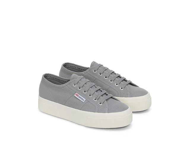 Superga 2740 Platform (Grey Silver) Women's Shoes Product Image