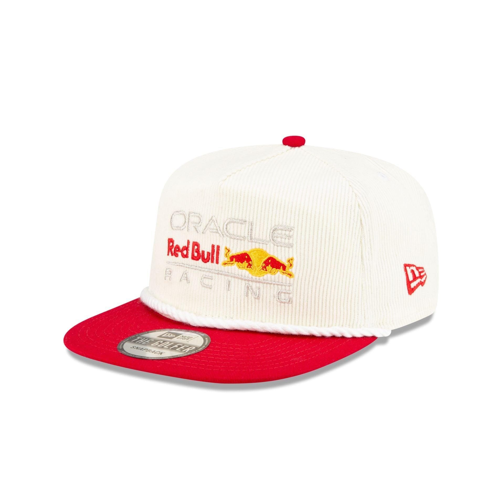 Oracle Red Bull Racing Essential White Corduroy Golfer Hat Male Product Image