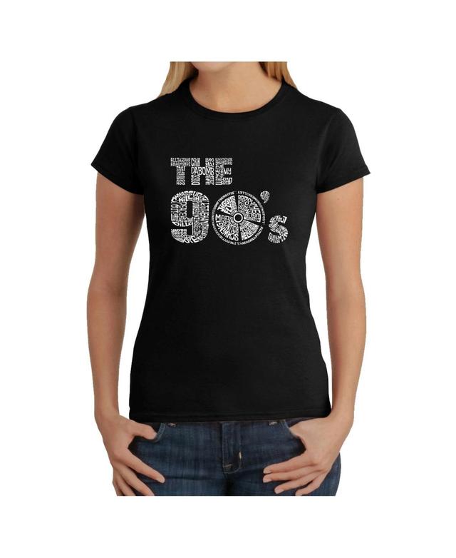 Womens Word Art T-Shirt - The 90s Product Image