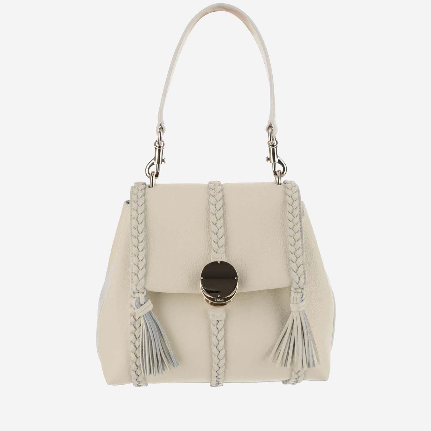 Beige Beige Small Penelope Shoulder Bag Product Image