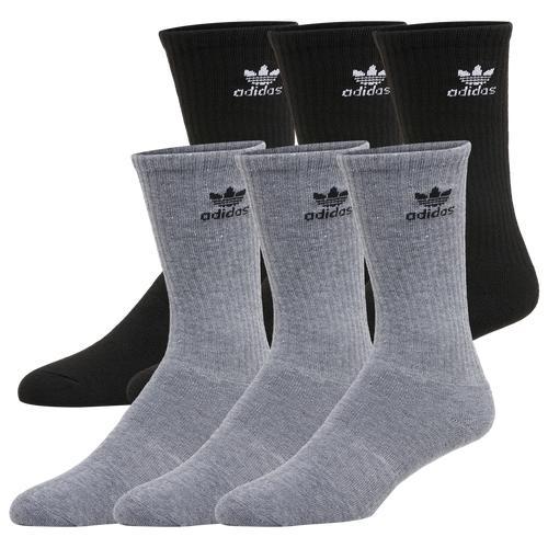 adidas Originals Mens adidas Originals Trefoil Cushioned Crew 6-Pack - Mens Product Image