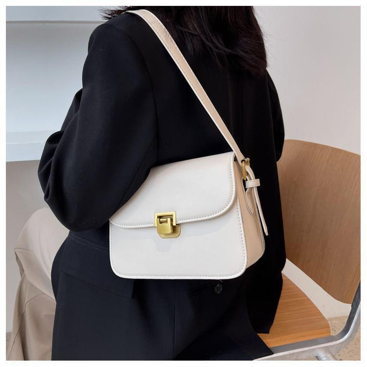 Buckle Flap Shoulder Bag Product Image