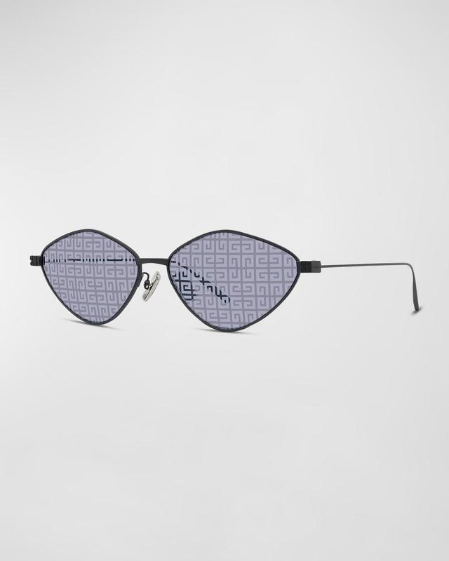 Givenchy GV Speed 57mm Geometric Sunglasses Product Image