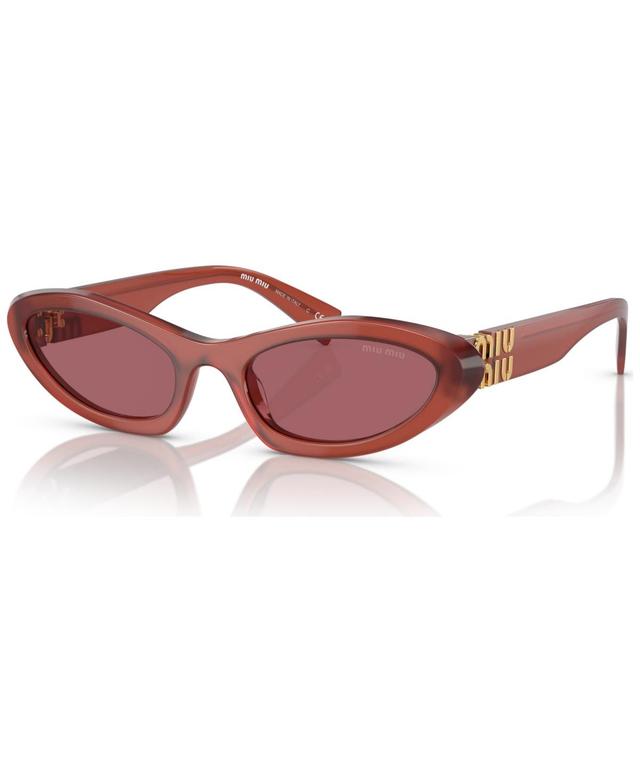 Miu Miu Woman Sunglass MU 09YS - Frame color: Honey Havana, Lens color Product Image