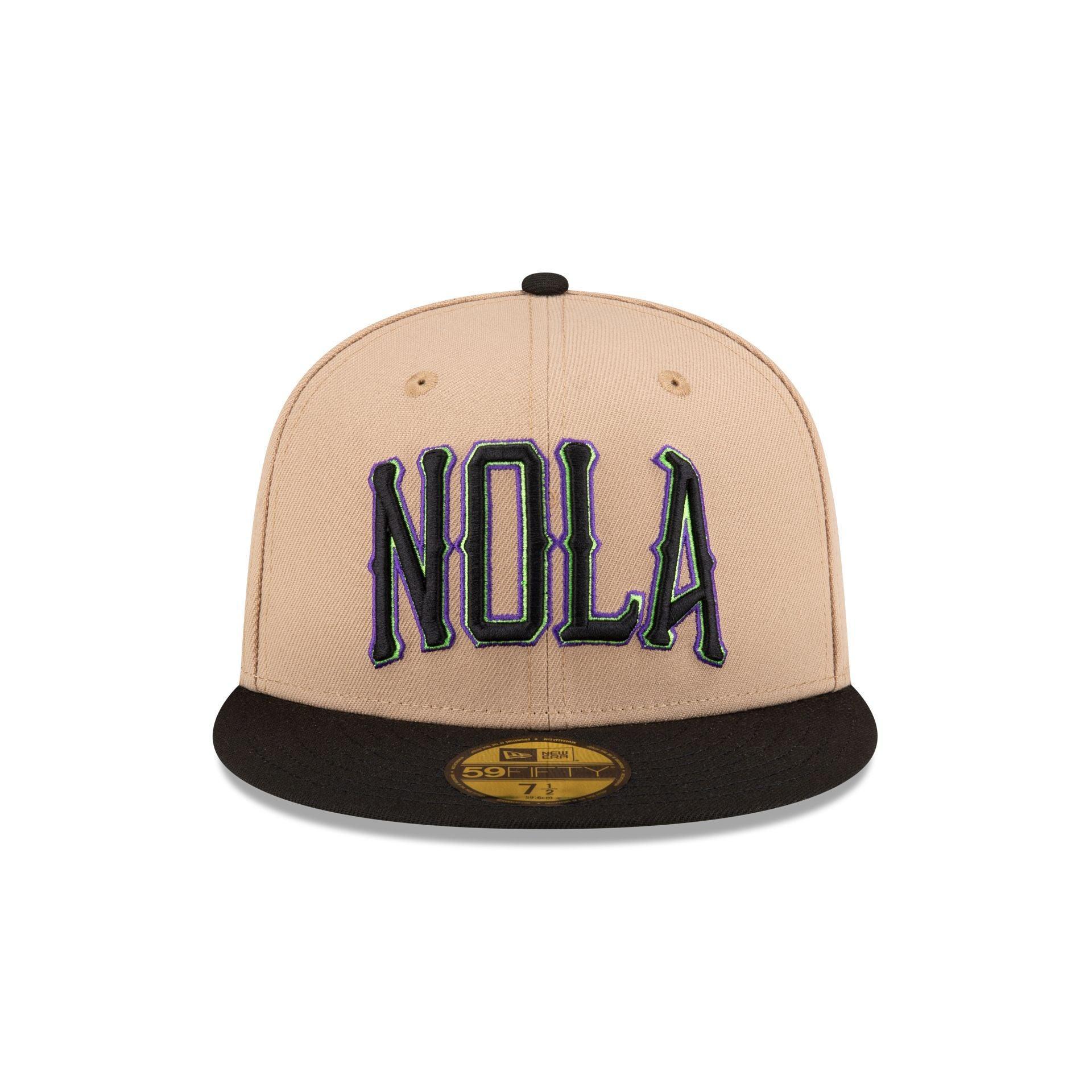 New Orleans Pelicans 2023 City Edition Alt 2 59FIFTY Fitted Hat Male Product Image