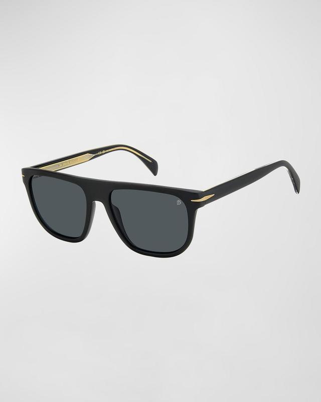 Mens Acetate Square Sunglasses Product Image