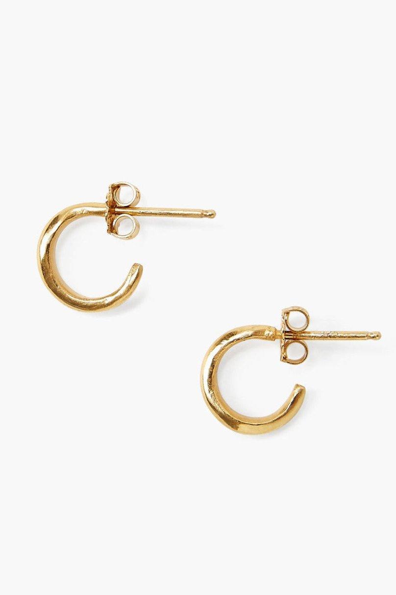 Chan Luu Infinity Hoops in Yellow Gold Product Image