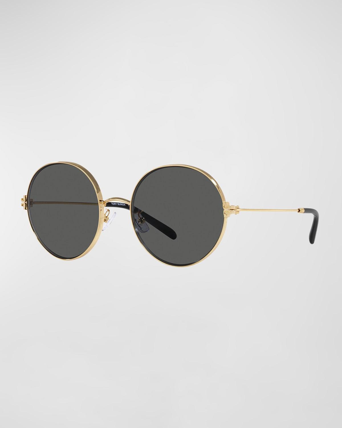 Tory Burch 54mm Round Sunglasses Product Image