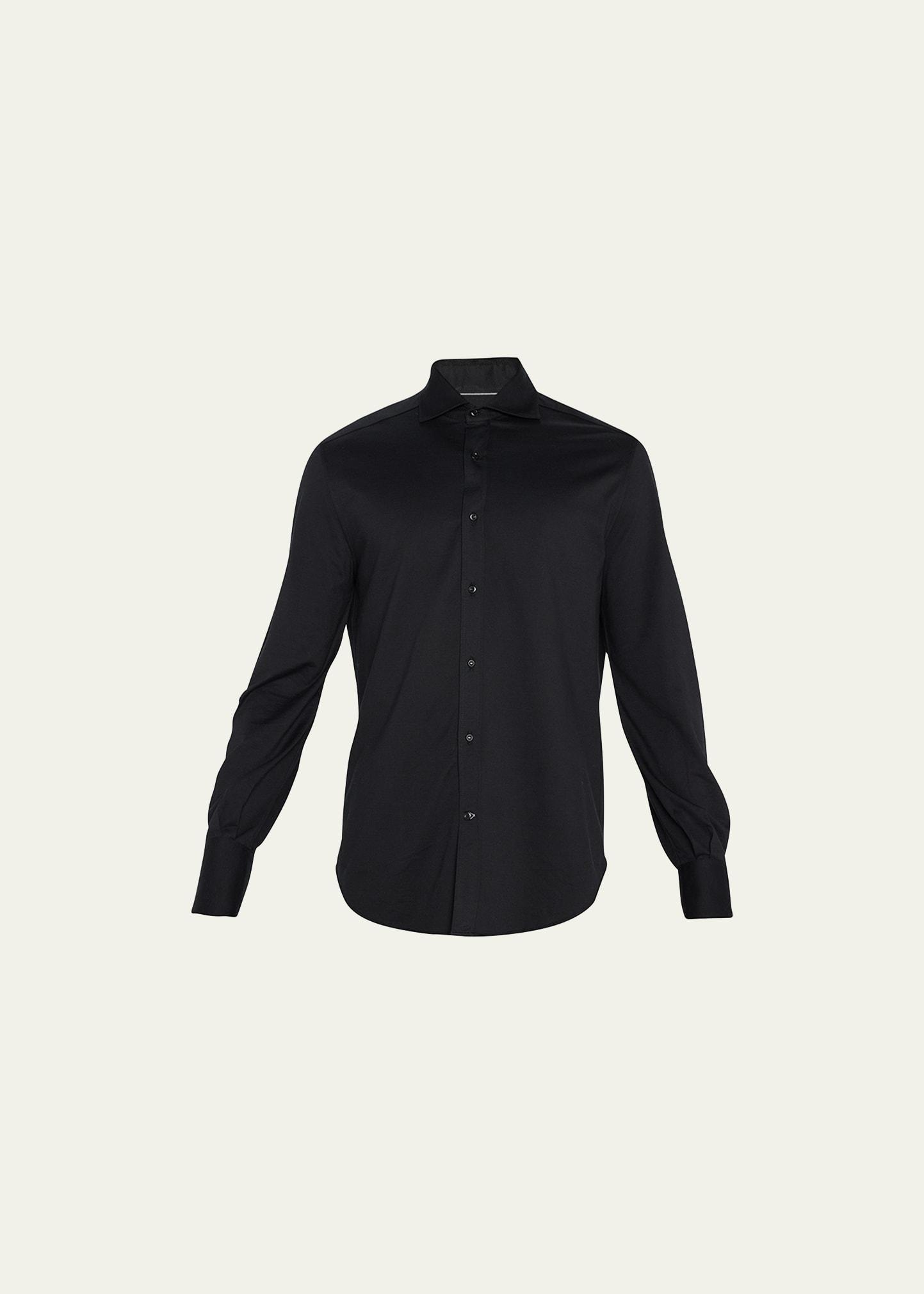 Men's Jersey Knit Sport Shirt Product Image