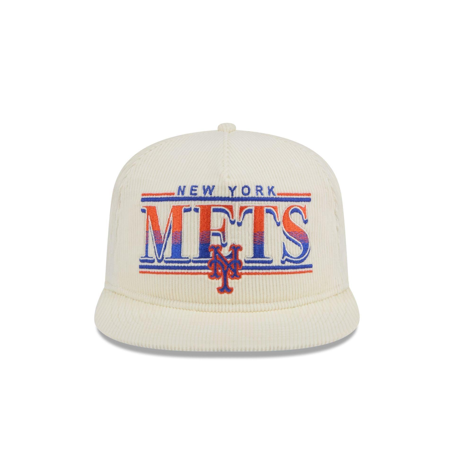 New York Mets Throwback Corduroy Golfer Hat Male Product Image