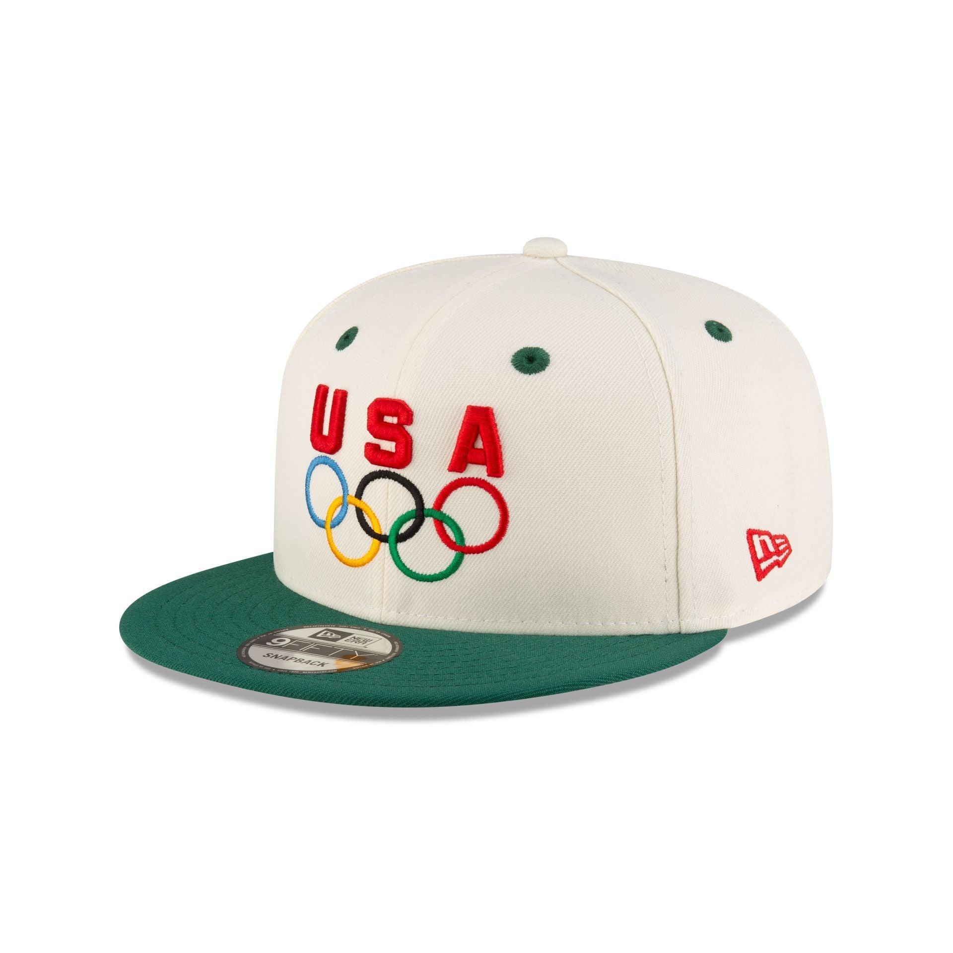 Team USA Chrome Green 9FIFTY Snapback Hat Male Product Image