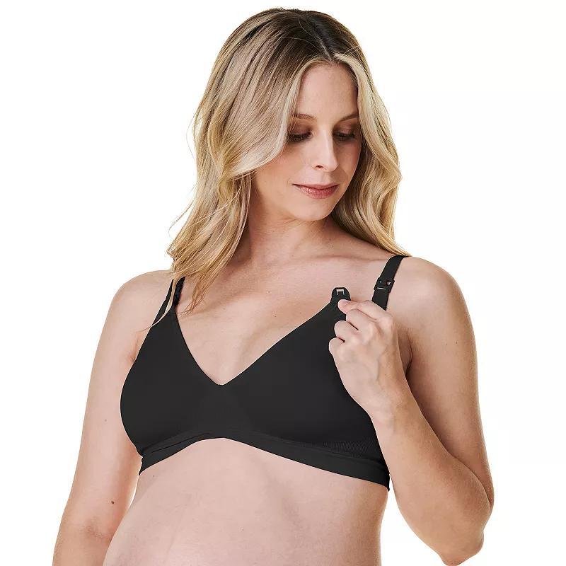 Womens Bravado Designs V-Neck Maternity & Nursing Bra 11046BA Product Image