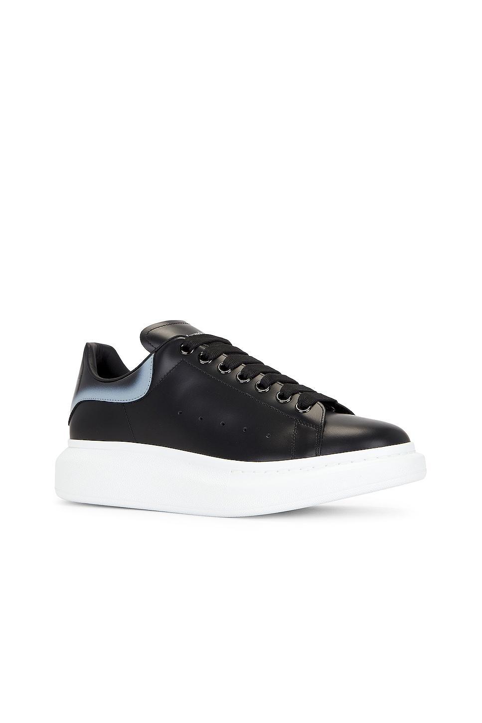 Alexander McQueen Oversized Sneaker in Black Product Image