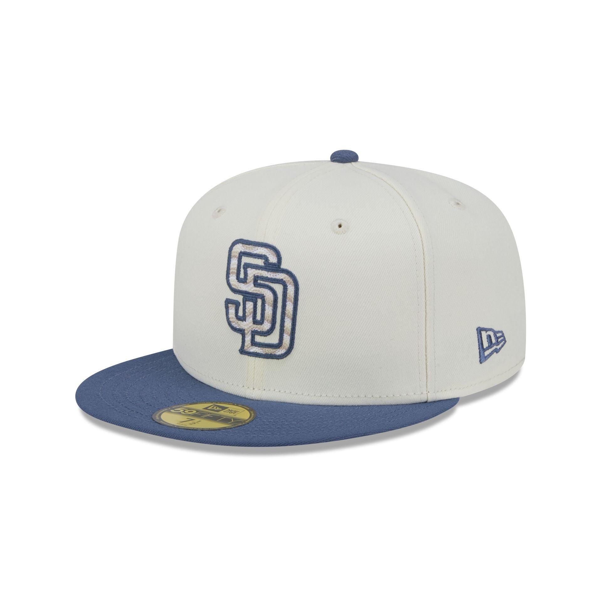 San Diego Padres Wavy Chainstitch 59FIFTY Fitted Hat Male Product Image