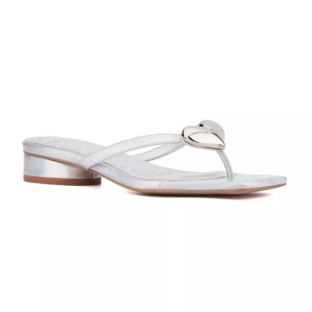 Olivia Miller Womens Love Buzz Flat Sandals Product Image