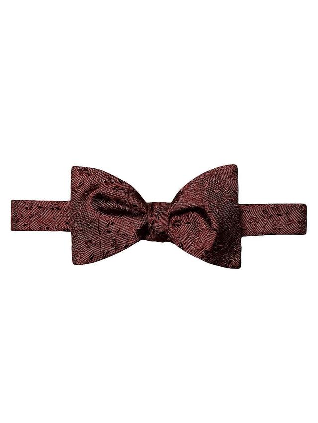 Mens Floral Silk Bow Tie Product Image