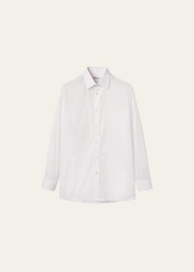 Mens Cotton Poplin Dress Shirt Product Image